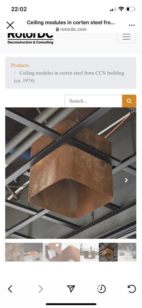 Corten staal kubussen, Antiek en Kunst, Antiek | Meubels | Kasten, Ophalen