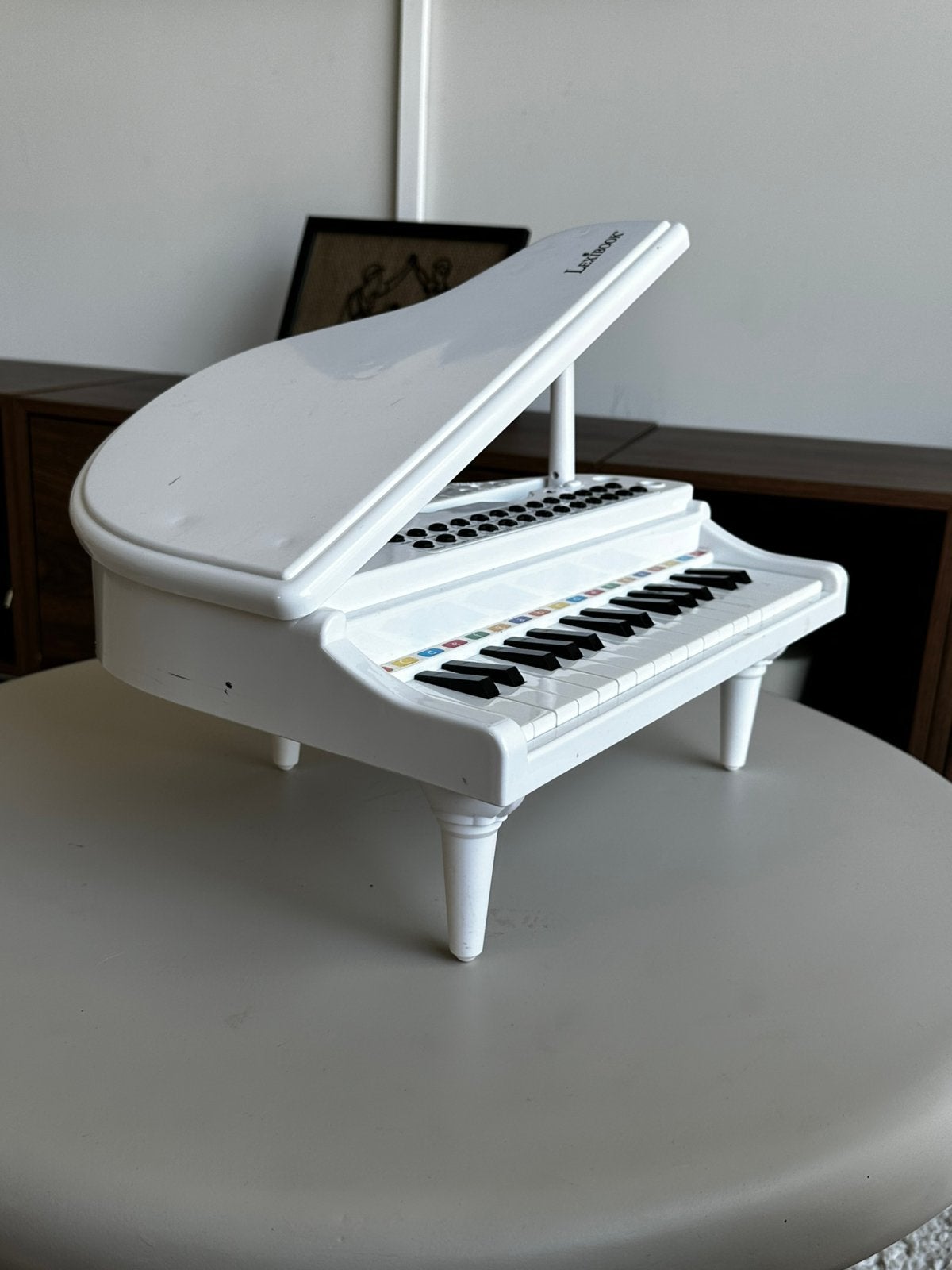 Kinderkeyboard met microfoon, Muziek en Instrumenten, Piano's, Gebruikt, Piano, Ophalen of Verzenden