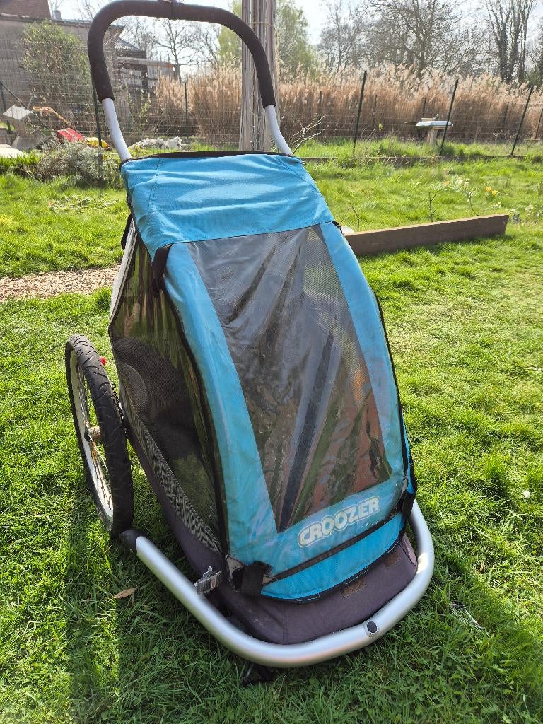 Fietskar croozer kid for 1, Fietsen en Brommers, Ophalen, Gebruikt, Opvouwbaar, Kinderkar