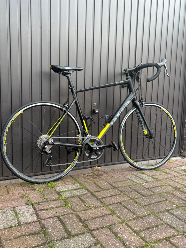 Koersfiets Cube Attain SL, Fietsen en Brommers, Fietsen | Racefietsen, Ophalen, 28 inch, Velgrem, Aluminium