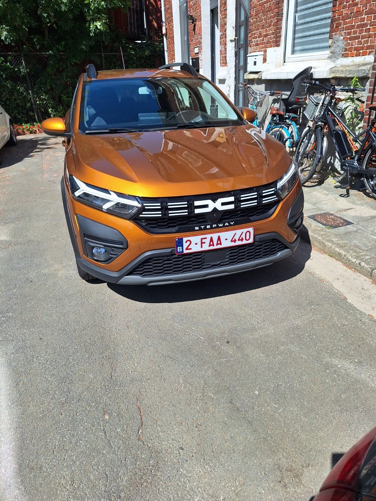 Dacia sandero stepway LPG/Benzine, Auto's, Voorwielaandrijving, Stof, 5 deurs, Dealer onderhouden