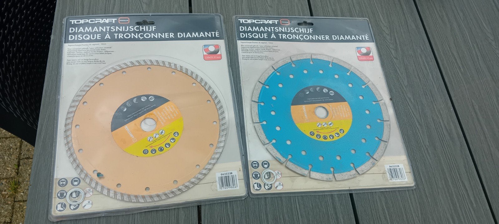 2x diamand slijpschijven, Ophalen
