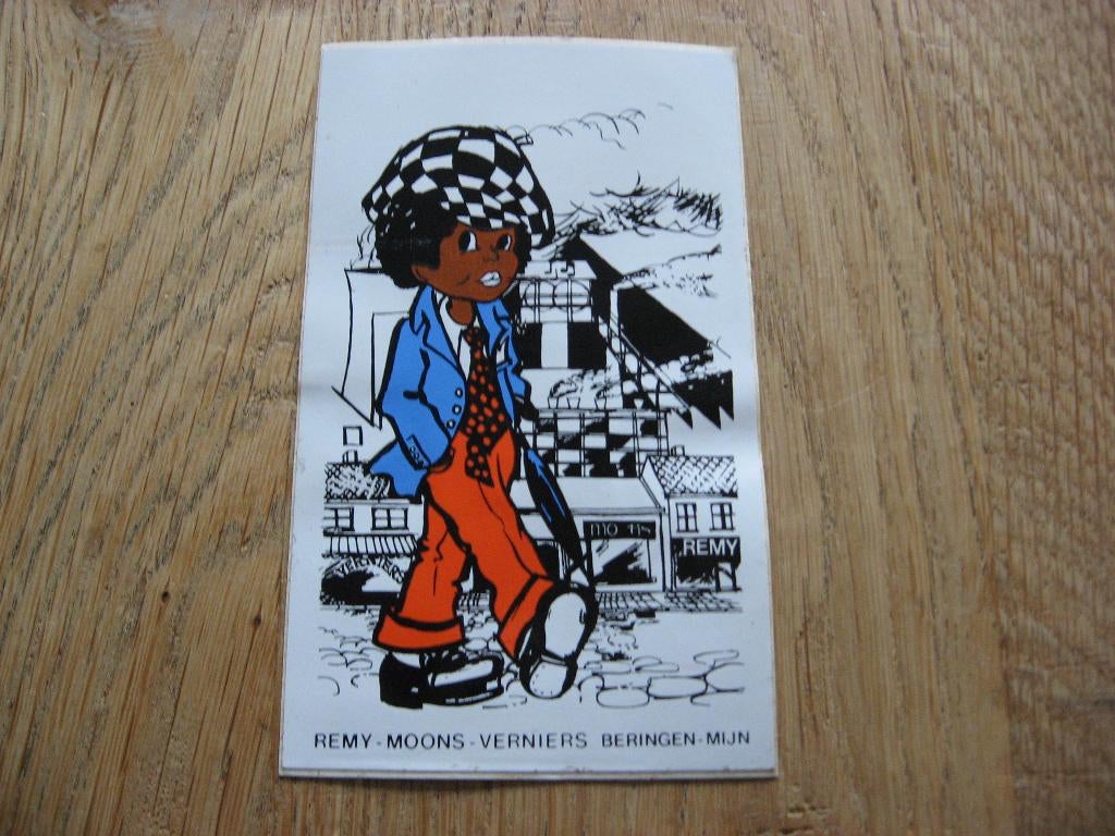 Sticker Beringen Mijn 7 x 12 cm, Ophalen of Verzenden, Nieuw, Winkel of Supermarkt