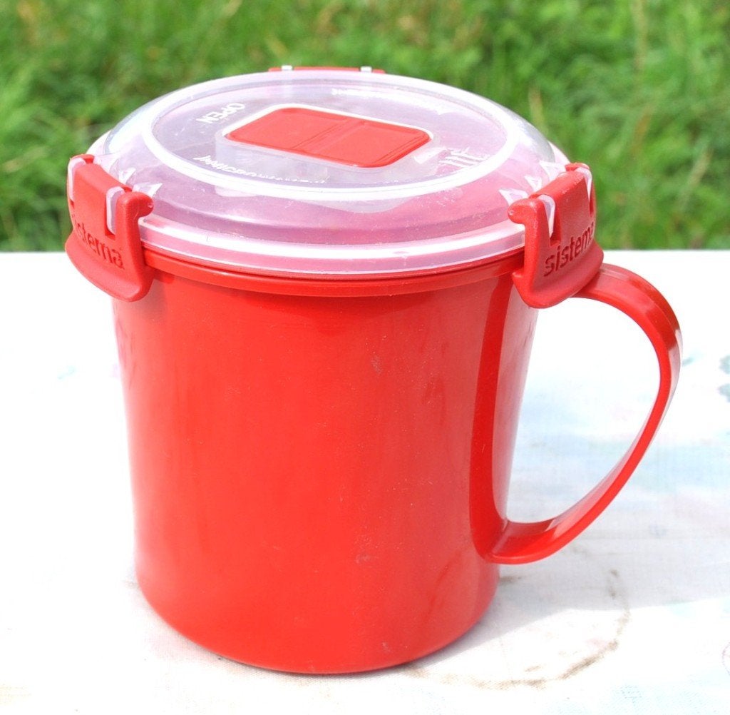 pot tasse pour potage micro onde, Huis en Inrichting, Kunststof, Overige merken, Nieuw, Ophalen of Verzenden
