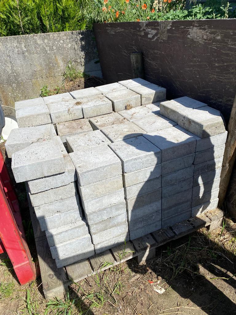 Klinkers 21,5x21,5x8,5, Enlèvement, Comme neuf, Briques