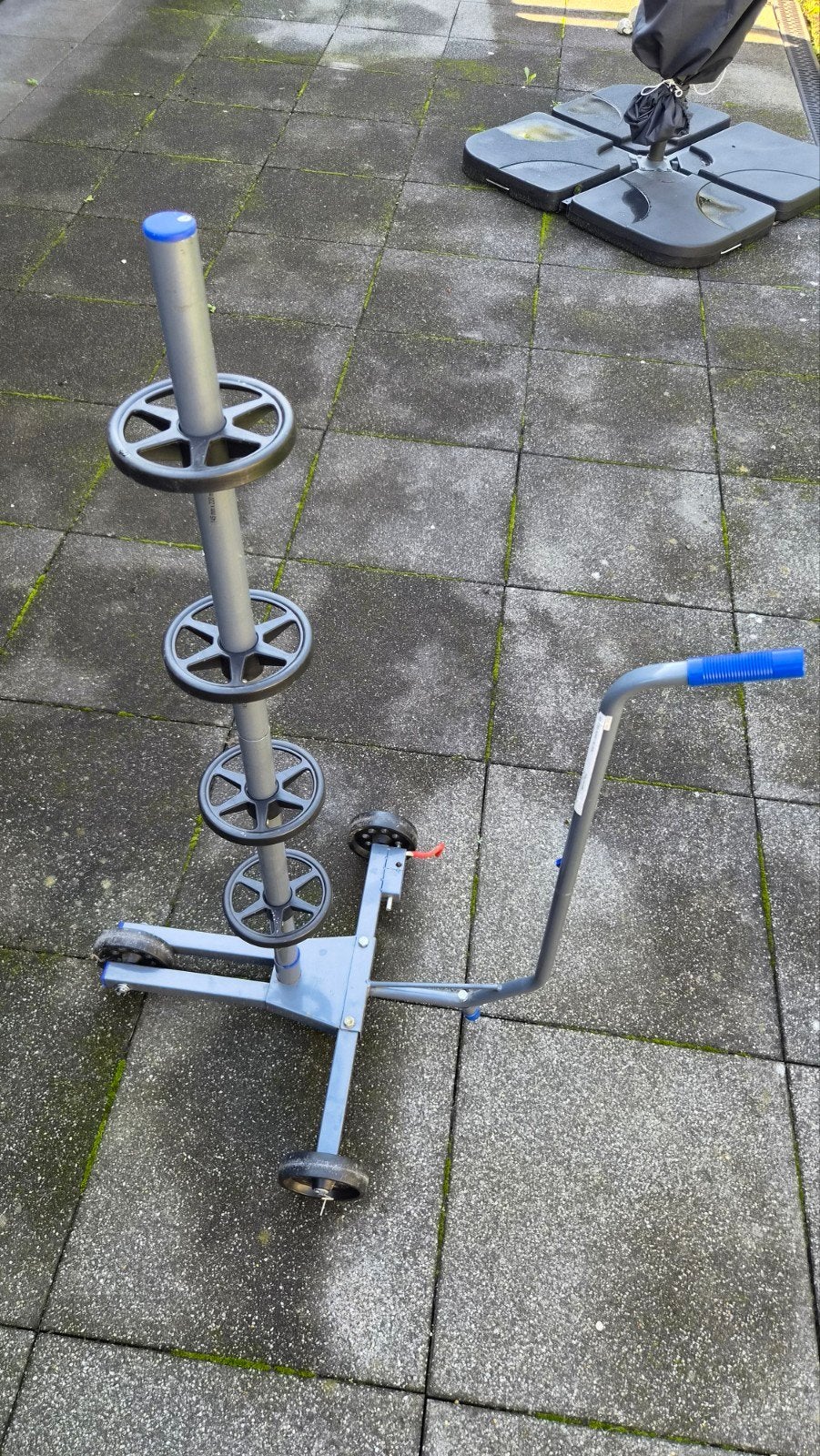 velgenboom / bandenrek, Auto diversen, Ophalen, Gebruikt