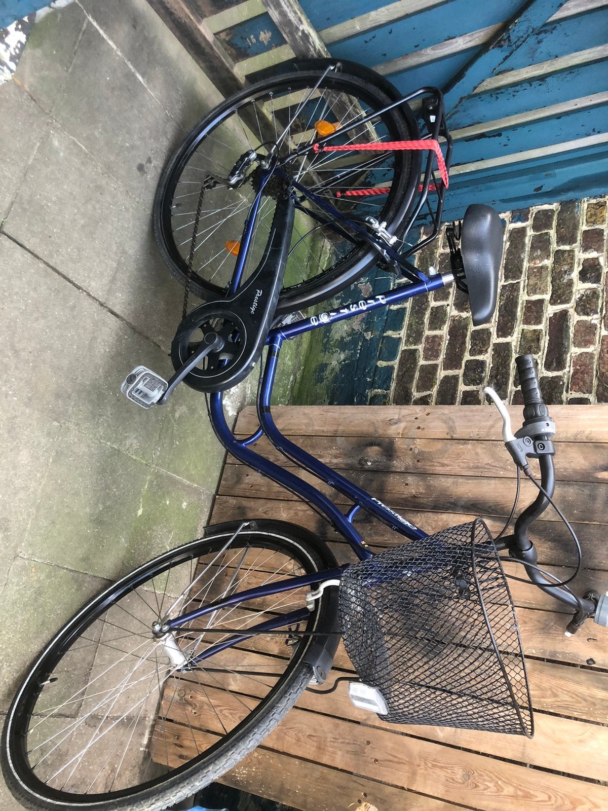 Damesfiets, Fietsen en Brommers, Fietsen | Dames | Damesfietsen, Gebruikt, Overige merken, (Extra) lage instap, Versnellingen