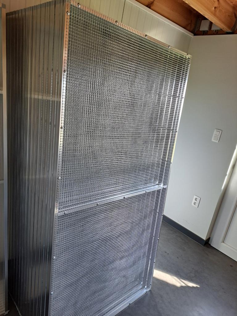 30 STUKS VOLIERE-PANELEN 1 LOT . ( NIEUW ), Ophalen, Nieuw, Aluminium, Volière
