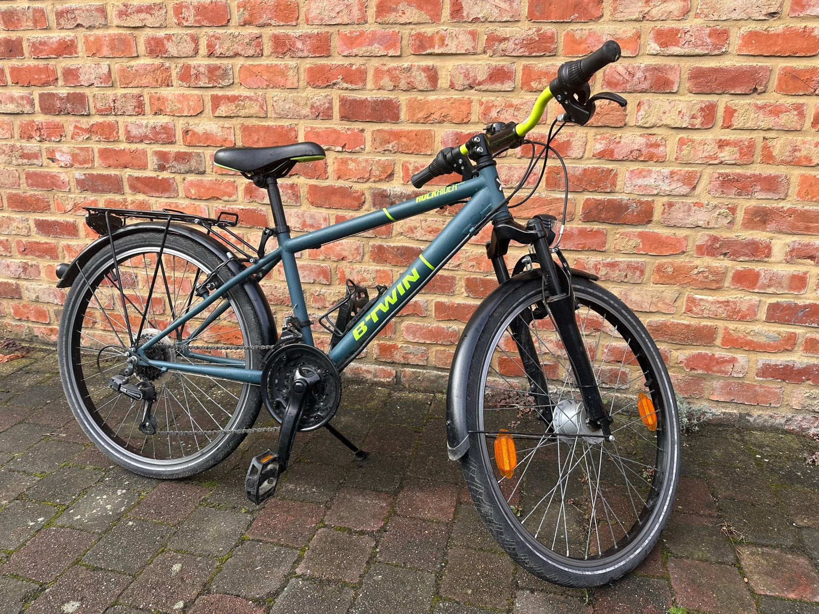 B-twin rockrider 540 24”, Fietsen en Brommers, Ophalen, 24 inch, Velgrem, Zo goed als nieuw