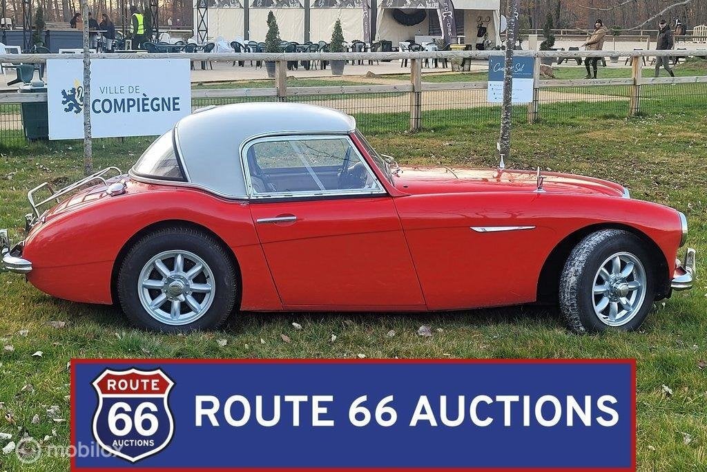 Austin-Healey 3000 Mk II BT7 | Route 66 Auctions, Autos, Autres marques, Achat, Entreprise, Boîte manuelle