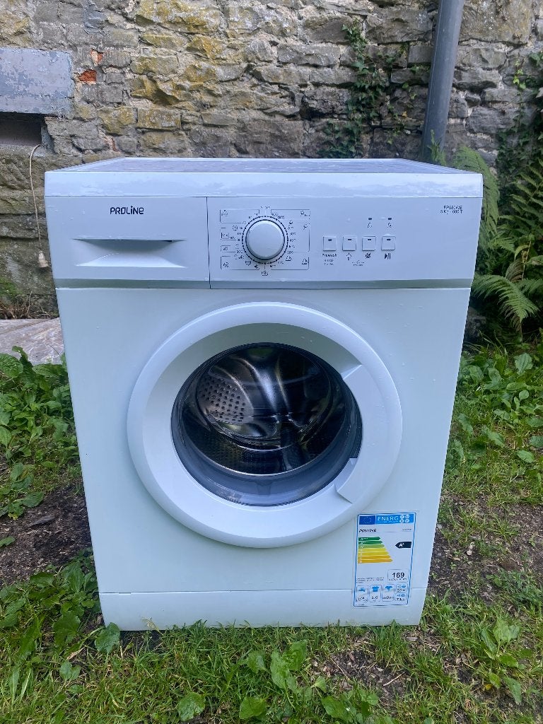 Onberispelijke Proline-wasmachine, Ophalen, Zo goed als nieuw, Energieklasse A of zuiniger