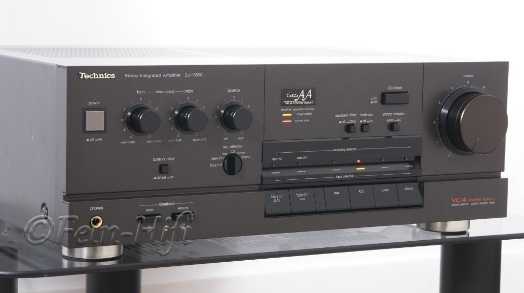 Ampli Technics SUV 650, Audio, Tv en Foto, Versterkers en Ontvangers, Zo goed als nieuw, Stereo, 60 tot 120 watt, Overige merken