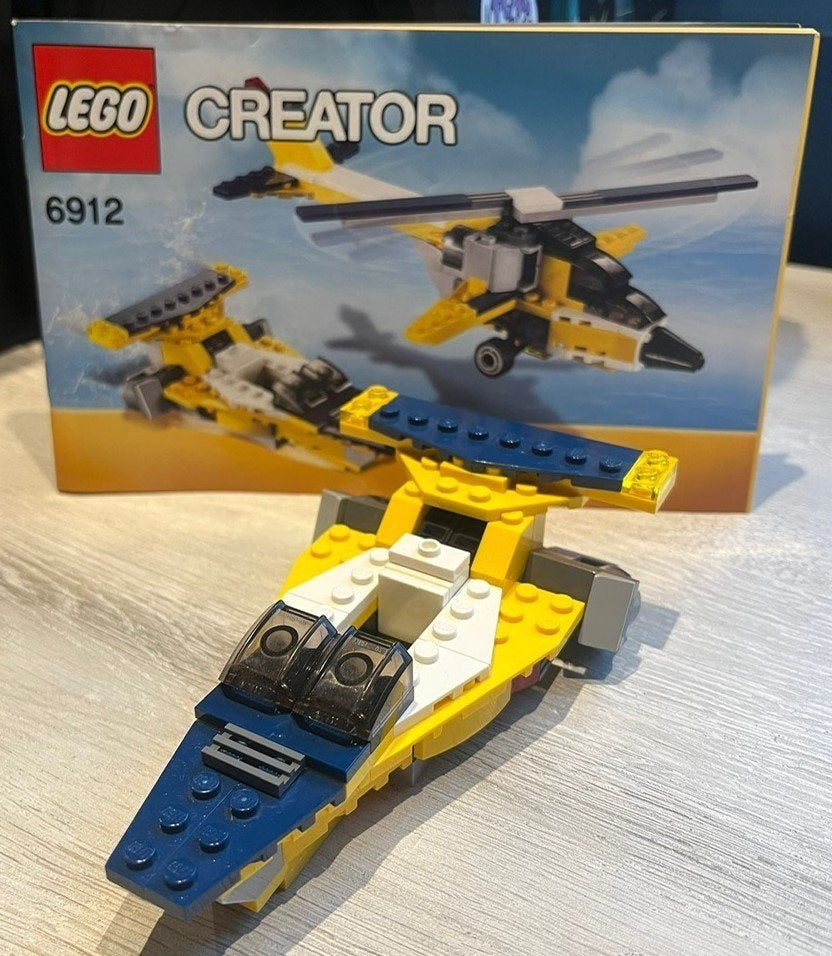 155. Lego Creator #6912 : Super Soarer (compleet,geen doos), Lego, Inclusief instructies, Ophalen of Verzenden, Zo goed als nieuw
