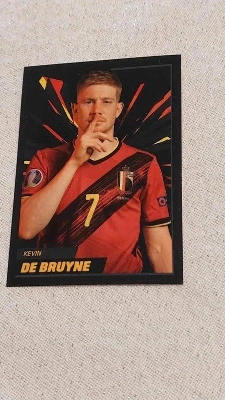 Panini/Sticker/Kevin De Bruyne / Rode Duivels / Carrefour, Verzamelen, Ophalen of Verzenden, Nieuw, Poster, Plaatje of Sticker