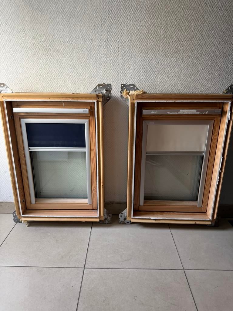 Velux dakramen 55x78 met gootstukken, Enlèvement, Comme neuf
