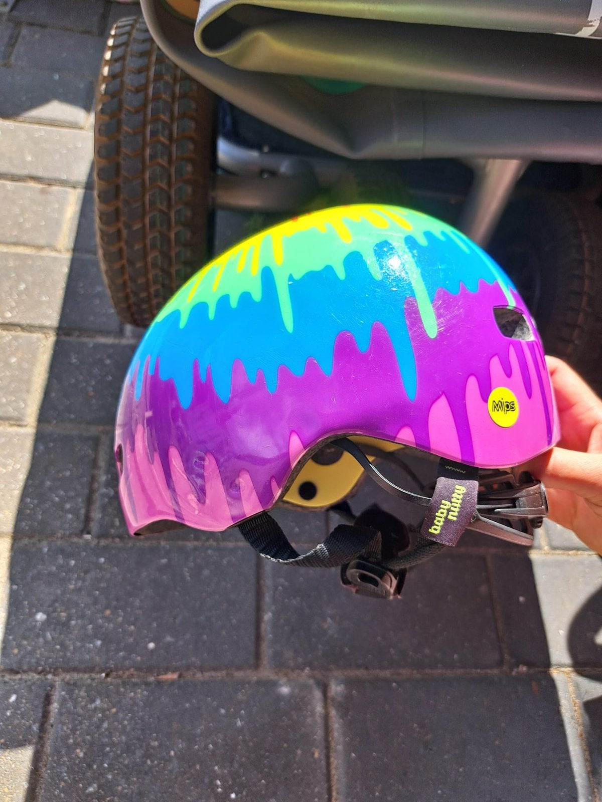 Nutcase helm, Fietsen en Brommers, Ophalen, Gebruikt, XXS