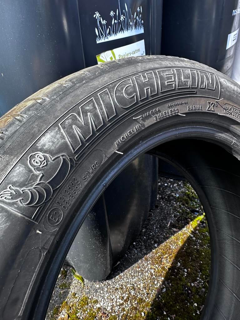 Michelin 205/55r17 91w, Ophalen, Gebruikt, 17 inch, 205 mm
