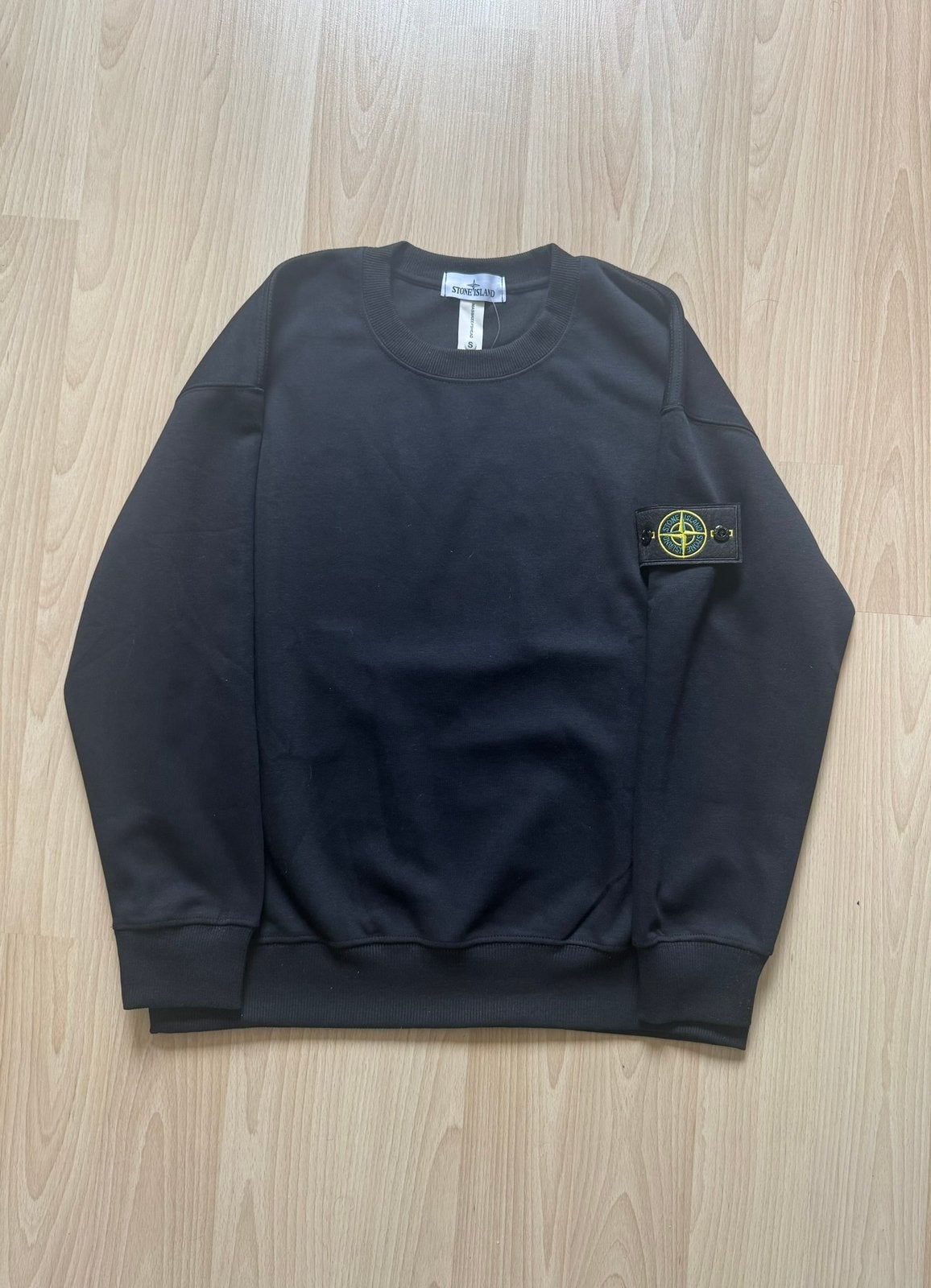 Pull Stone Island, Enlèvement ou Envoi, Comme neuf, Taille 46 (S) ou plus petite, Noir