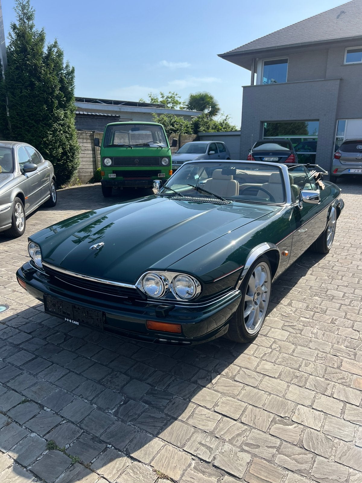 Jaguar xjs 5.3 V12 al blanco gekeurd VV 90000km oldtimer!!, Auto's, Jaguar, Automaat, Beige, Cabriolet, Bedrijf