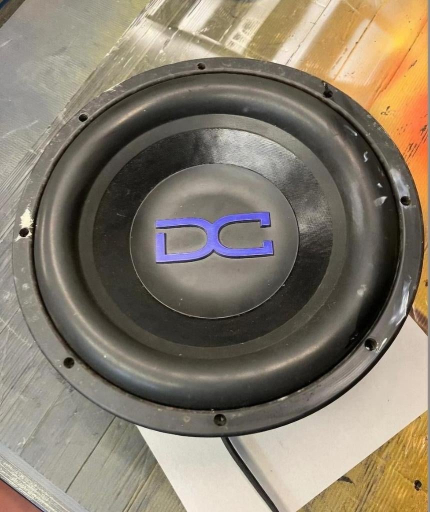 Vastgelopen DC woofer, Ophalen, Gebruikt