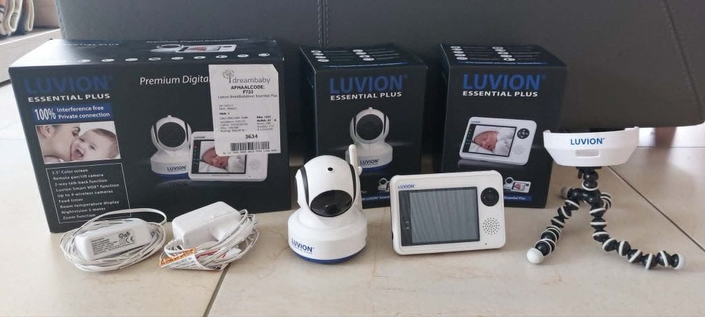 Luvion beeld babyfoon Essential plus camera monitor houder, Enfants & Bébés, Enlèvement ou Envoi, Utilisé, Moins de 100 mètres