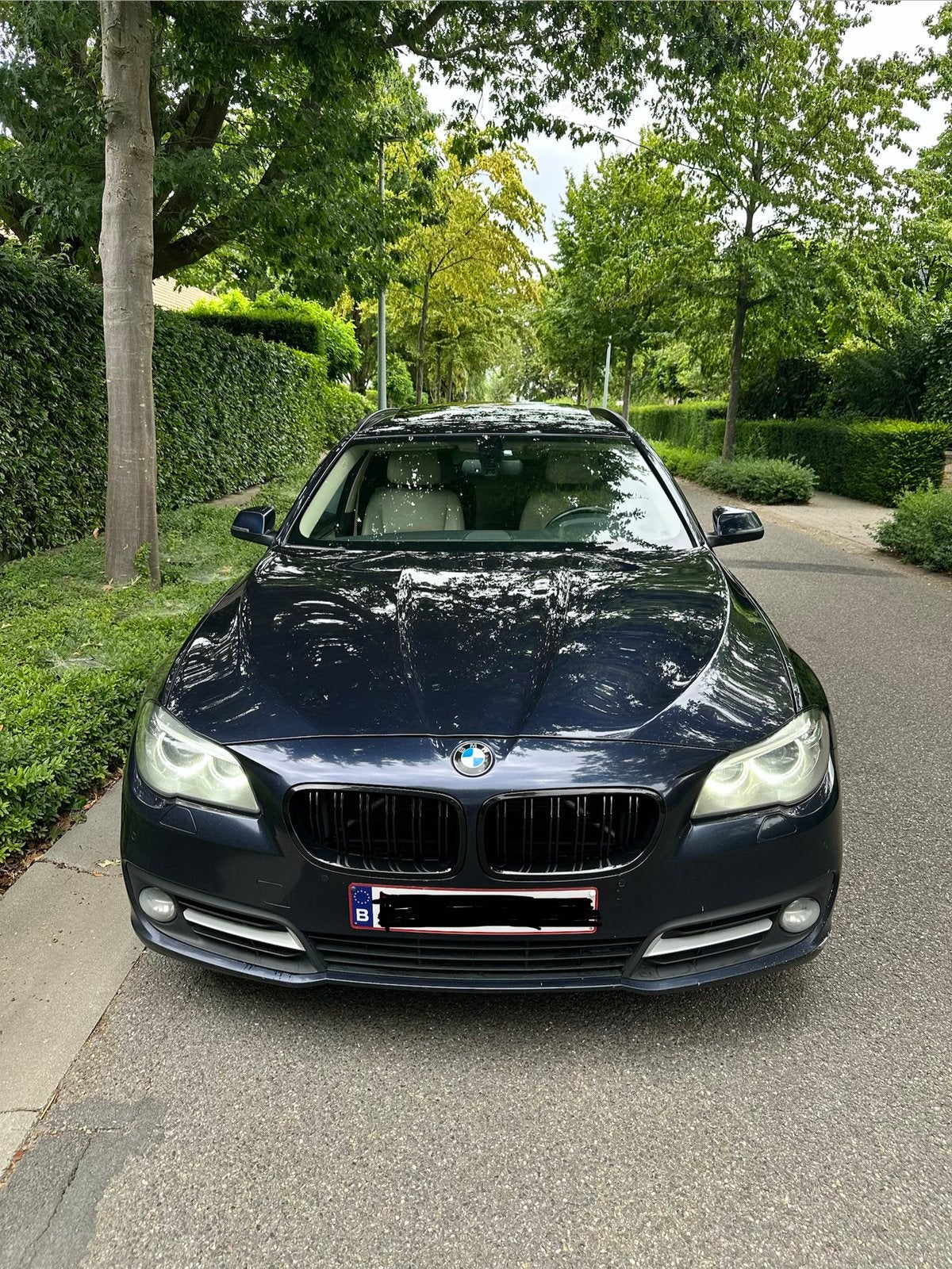 Bmw 520d, Autos, Cuir, 5 portes, Automatique, Particulier