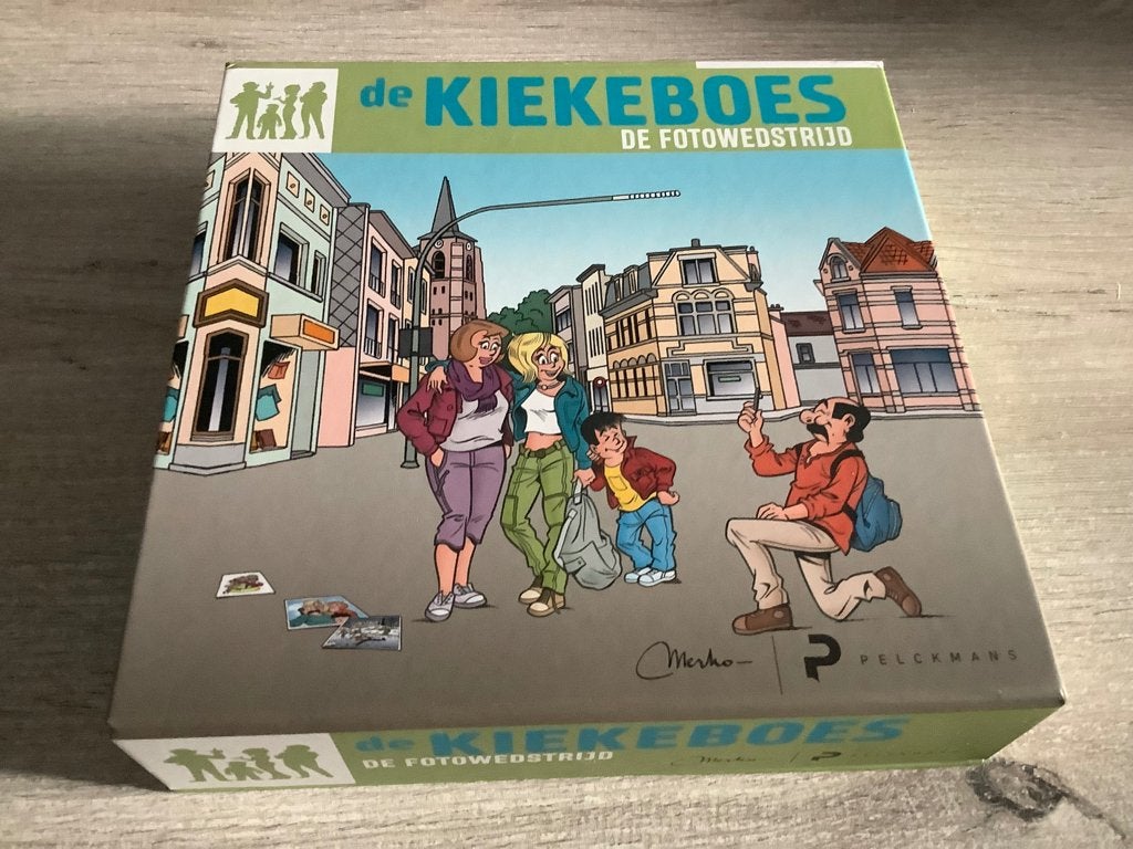 De Kiekeboes fotowedstrijd gezelschapspel (Nieuw), Een of twee spelers, Ophalen of Verzenden, Zo goed als nieuw, Pelckmans