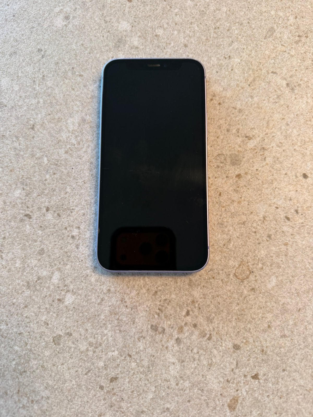 iPhone 12 mini met schade, Telecommunicatie, Mobiele telefoons | Apple iPhone, 83 %, IPhone 12 Mini, Paars, Ophalen of Verzenden