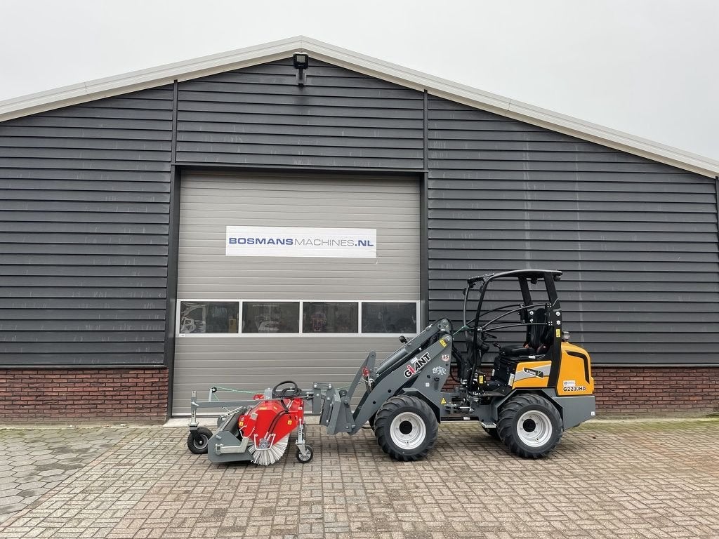 hemach veegmachine / veegborstel NIEUW voor giant