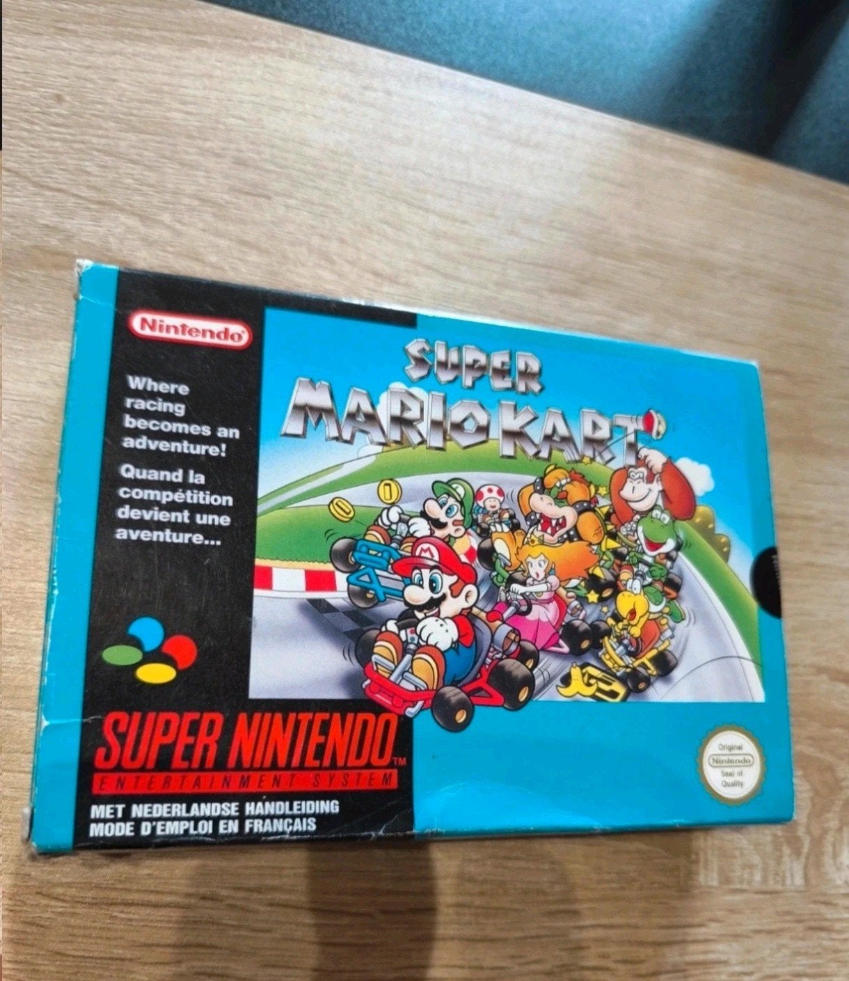 jeu Super Nintendo super Mario kart, Consoles de jeu & Jeux vidéo, Jeux | Nintendo Super NES, Enlèvement ou Envoi, Utilisé, Aventure et Action
