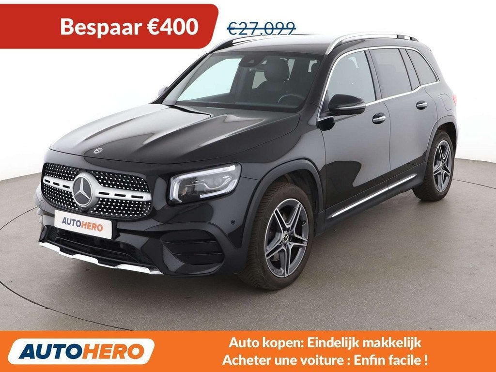 Mercedes-Benz GLB 200 GLB 200 d AMG Line (bj 2021), Auto's, Mercedes-Benz, Gebruikt, Alcantara, Zwart, GLB
