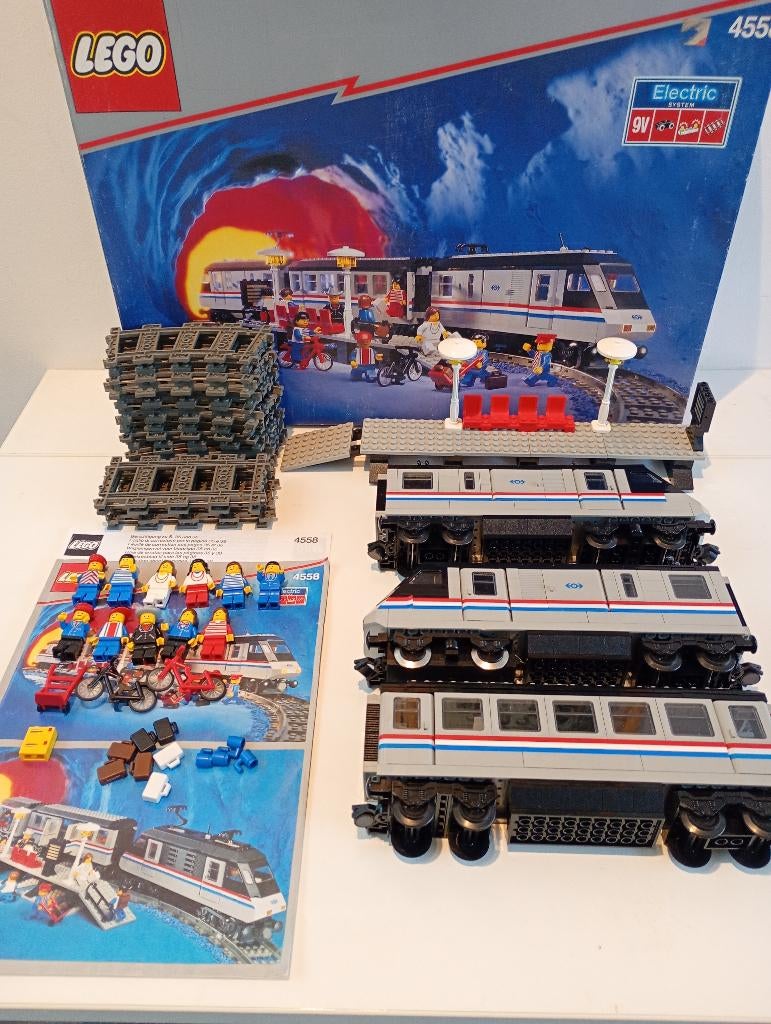 Lego Metroliner 4558 met doos en instructie, Lego, Ophalen of Verzenden, Zo goed als nieuw, Compleet