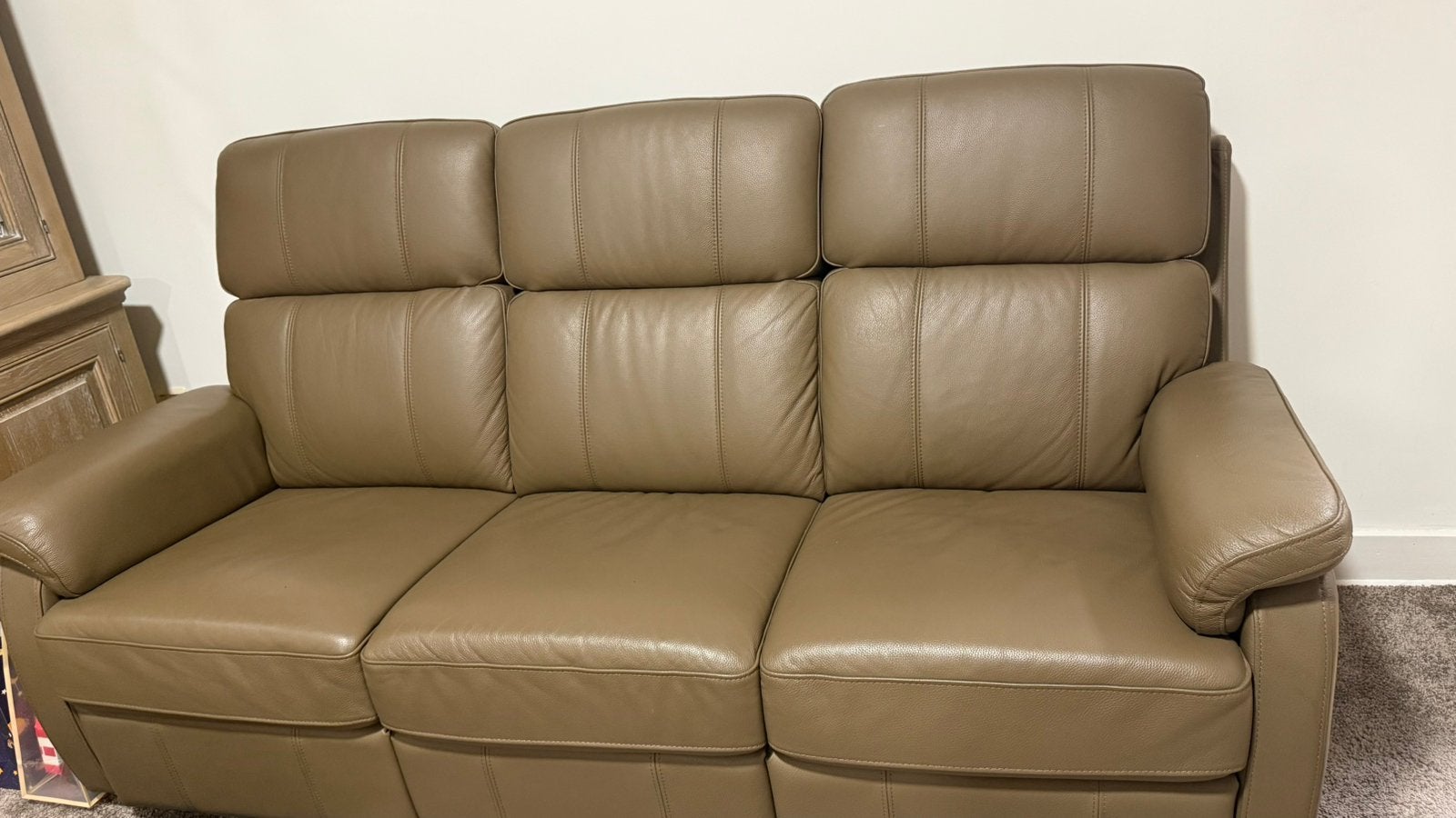 Brune , 2 metre large, Maison & Meubles, Enlèvement, Comme neuf