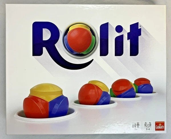 Goliath Rolit Strategie Bordspel Kleurenspel 2-4 spelers, Hobby en Vrije tijd, Drie of vier spelers, Verzenden, Zo goed als nieuw