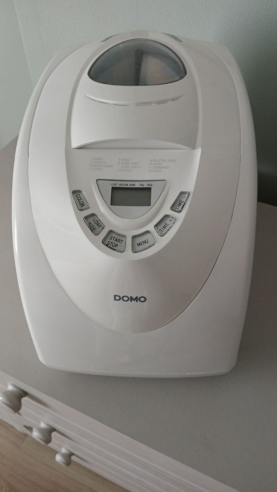 Broodbakmachine, Gebruikt, Ophalen, Met timer, Kijkvenster