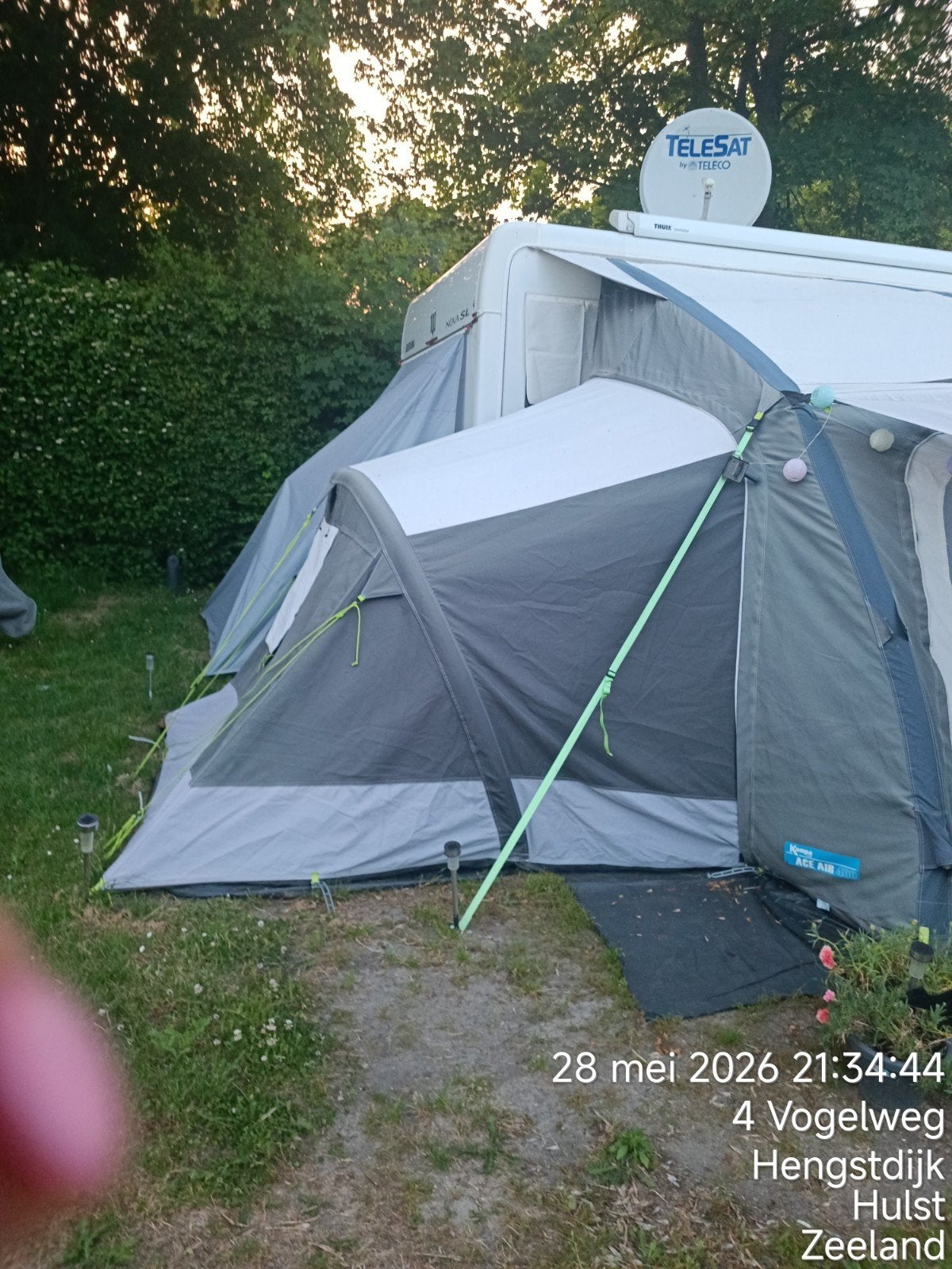 Kampa uitbouw let op geen air en zonder slaaptent, Caravans en Kamperen, Ophalen