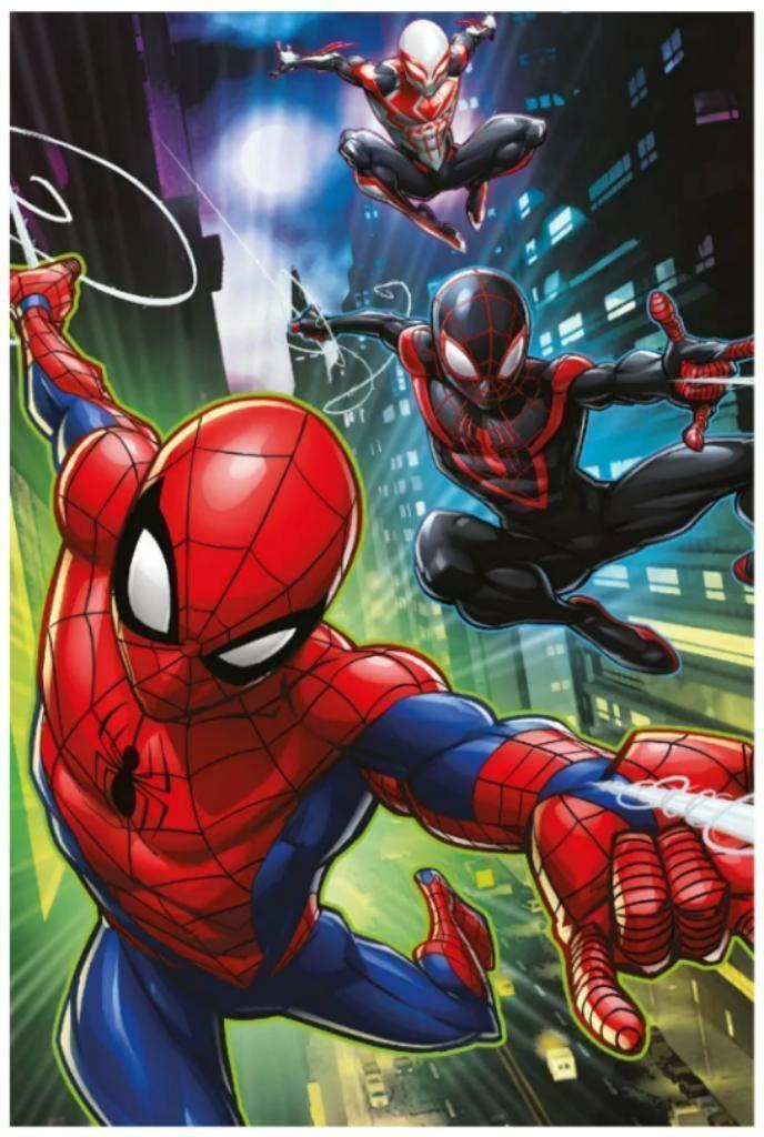 Spiderman Fleece Deken Guardians - Marvel Fleecedeken Plaid, Kinderen en Baby's, Overige kleuren, Nieuw, Ophalen of Verzenden