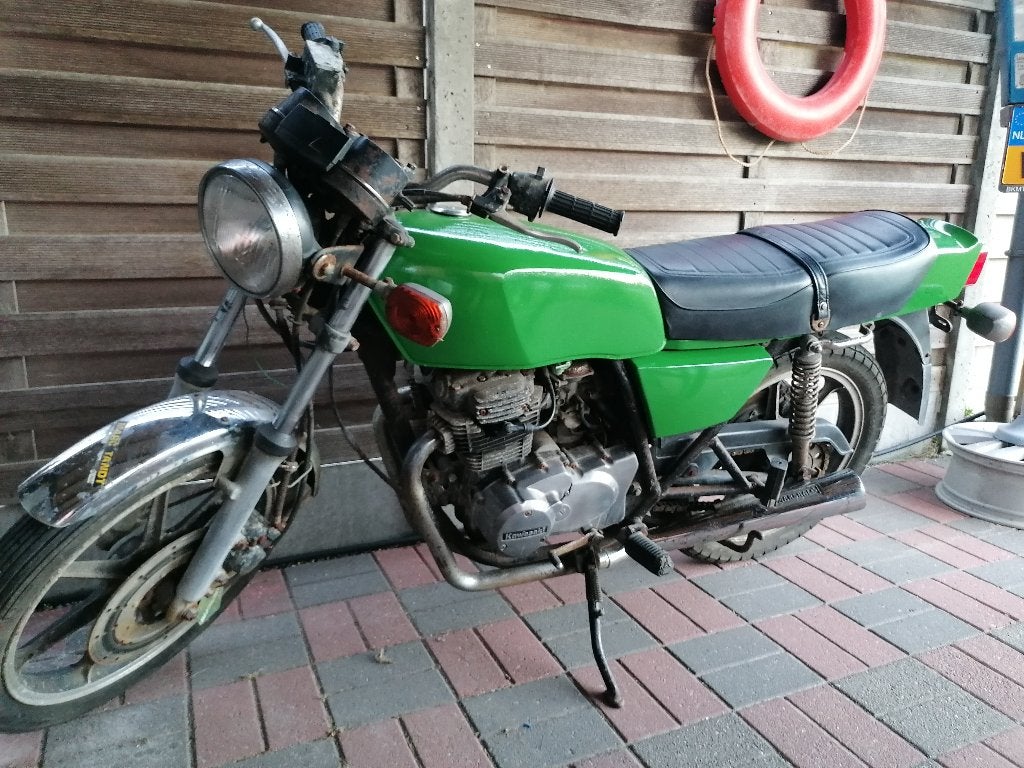 kawasaki Z250    zonder papieren (SCHUURVONDST), 250 cc, 2 cilinders, Gebruikt, Particulier