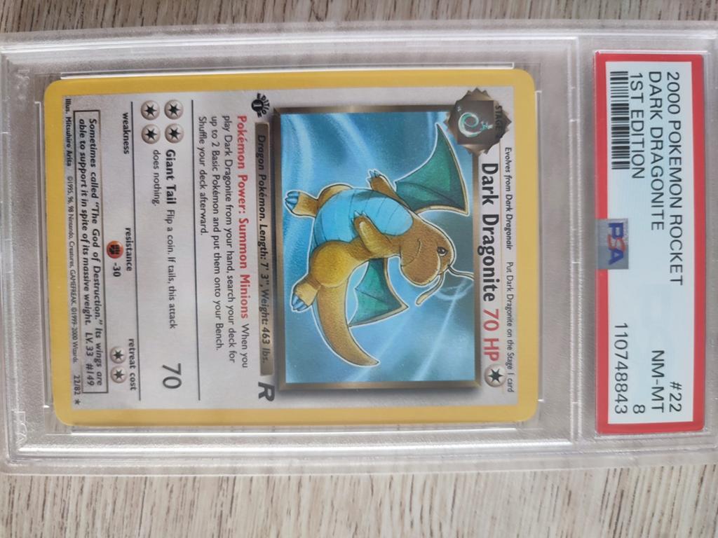 10 carte pokémon 1 édition psa team rocket psa, Hobby & Loisirs créatifs, Jeux de cartes à collectionner | Pokémon