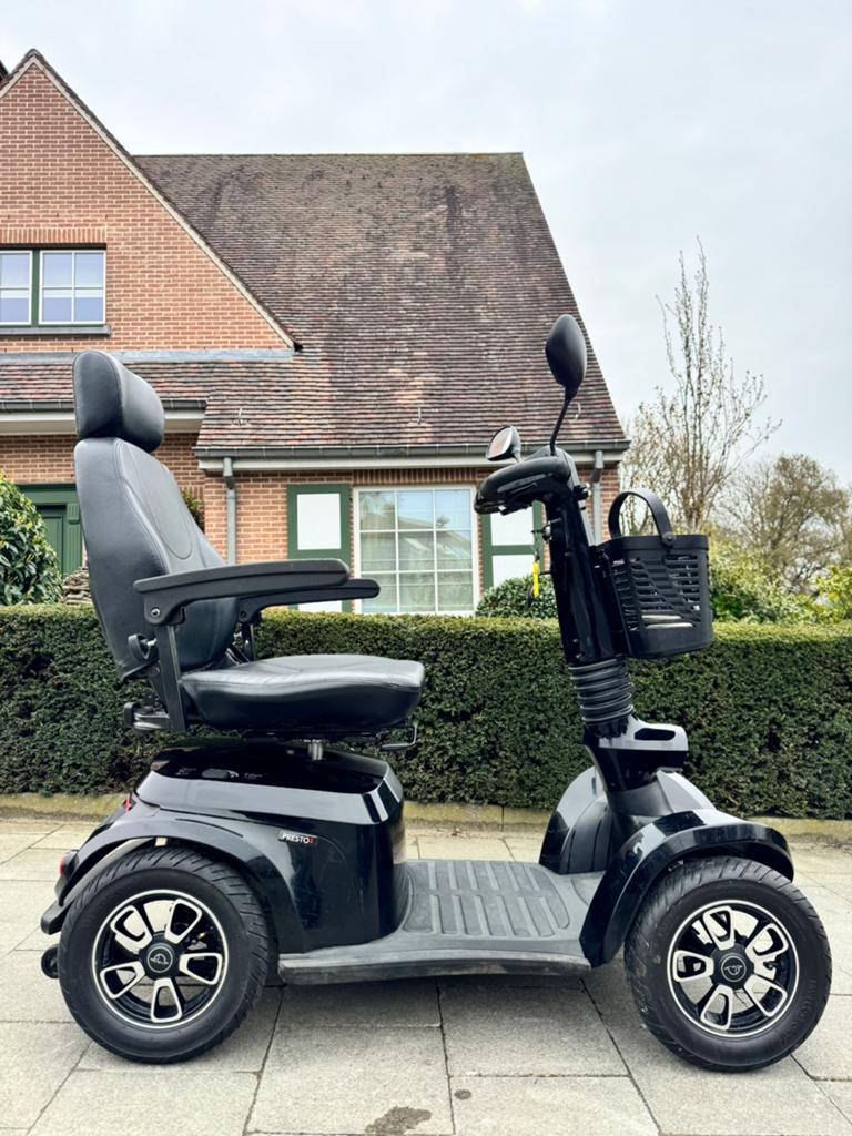 Scootmobiel 4roues Voiturette electrique L&M presto S, Enlèvement ou Envoi, Pliant, Comme neuf, Fauteuil roulant électrique