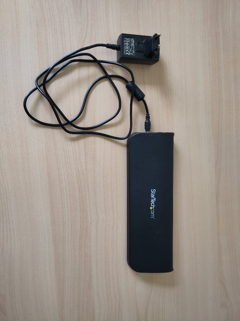 Startech Dual Monitor USB 3.0 Laptop Docking Station, Enlèvement, Utilisé, StarTech, Station d'accueil