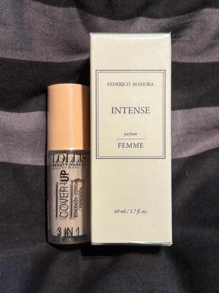 Nieuwe dames-parfum+cover-up concealer van Federico Mahora., Handtassen en Accessoires, Uiterlijk | Parfum, Ophalen of Verzenden
