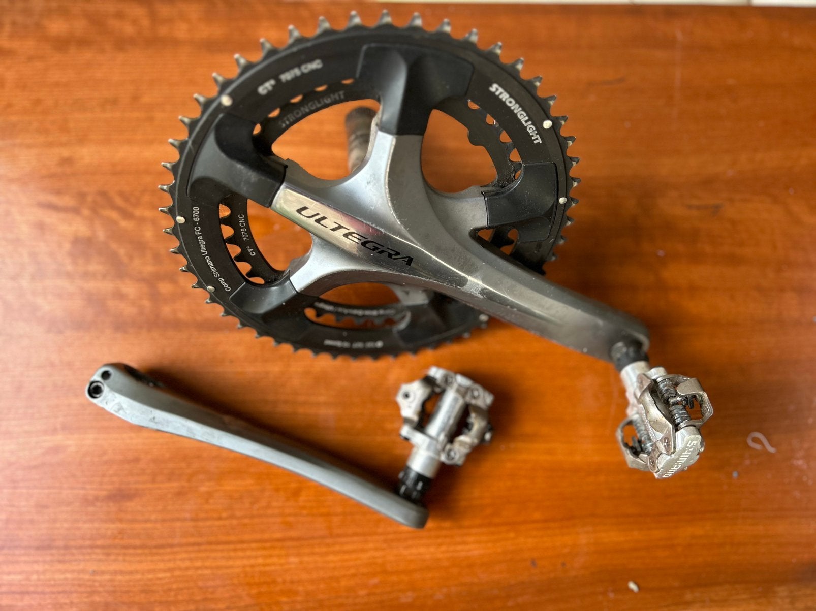 Pédalier Shimano Ultegra 6700 10v, Vélos & Vélomoteurs, Enlèvement, Comme neuf