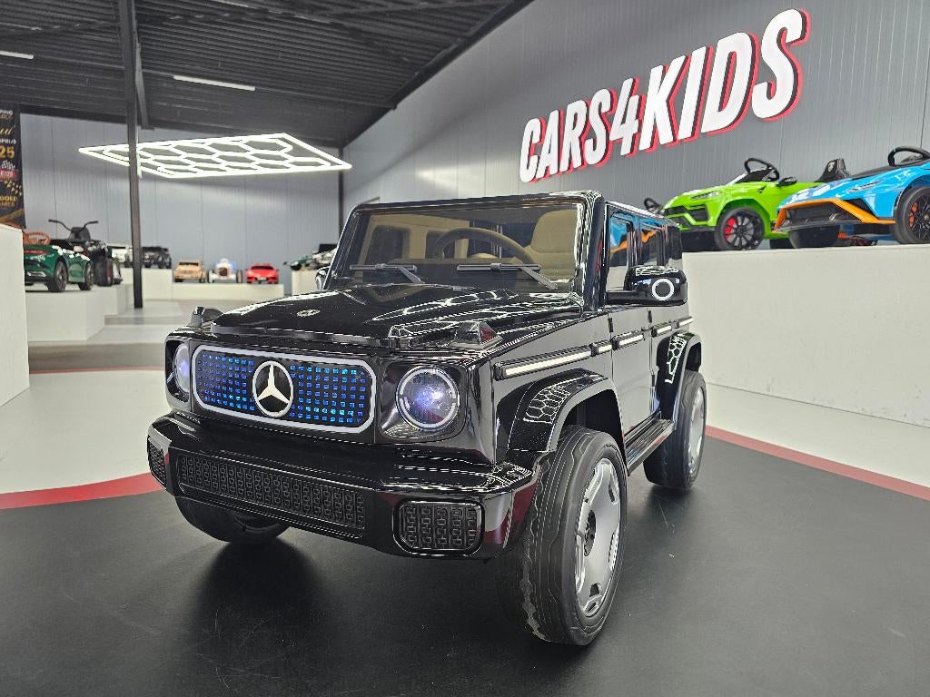 Kinderauto Mercedes EQG - soft start - verlichting - RC, Ophalen of Verzenden, Nieuw, Afstandsbediening