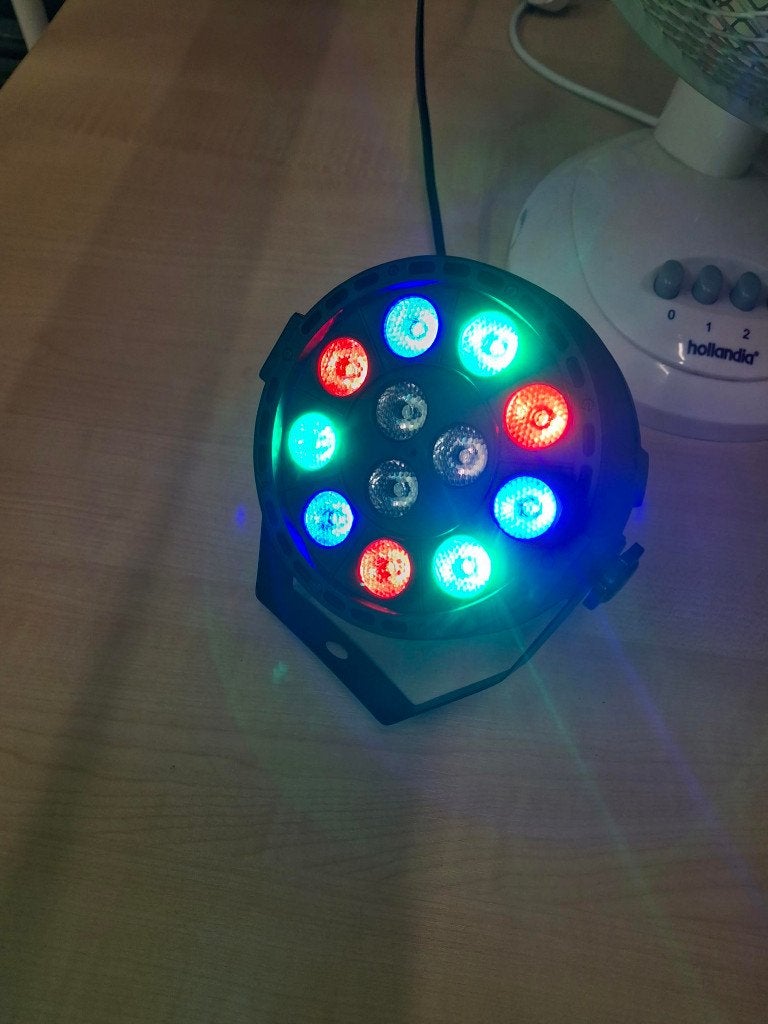 Par LED Licht DMX RGBW Podiumverlichting (8 stuks), Musique & Instruments, Enlèvement, Comme neuf, Lumières, Commande sonore