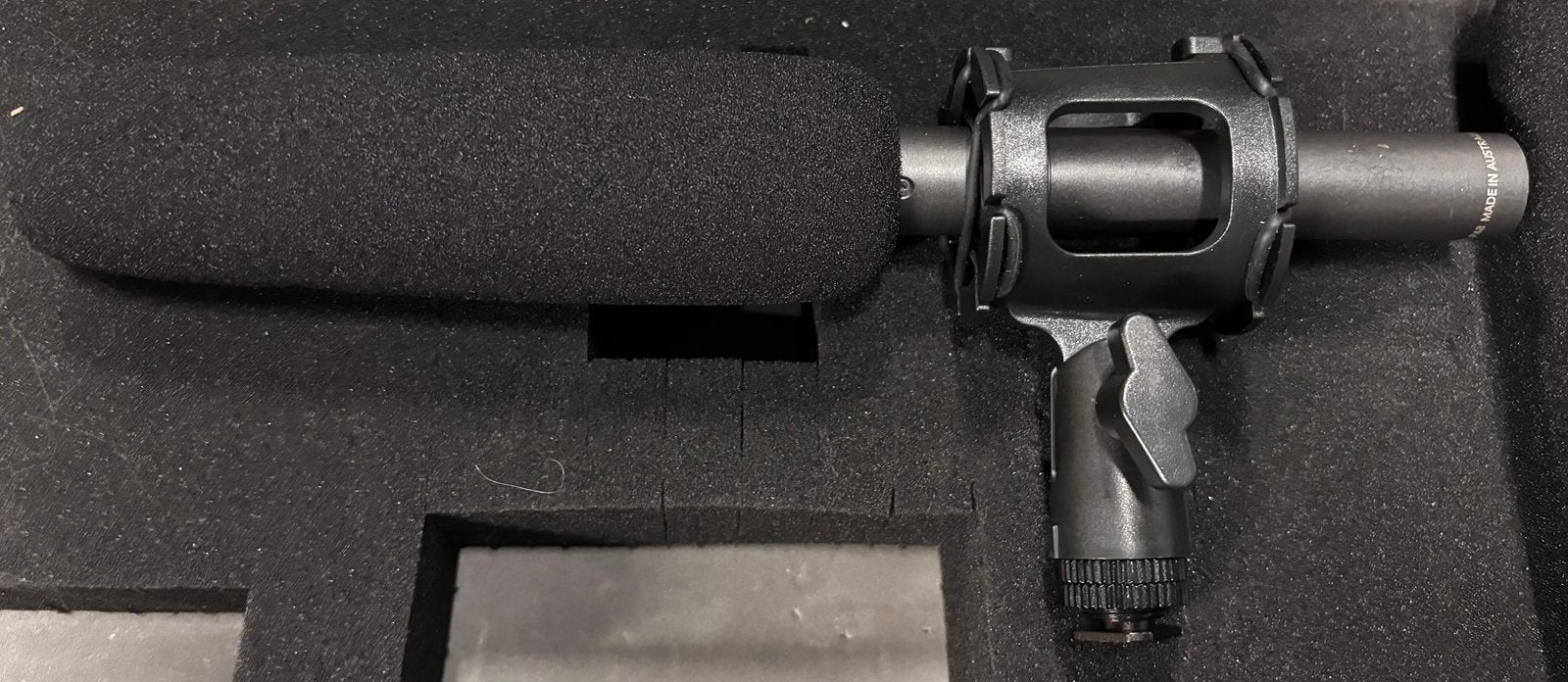 2x RØDE NTG-2 excellent état + suspension acoustique, Enlèvement ou Envoi, Utilisé, Autres types