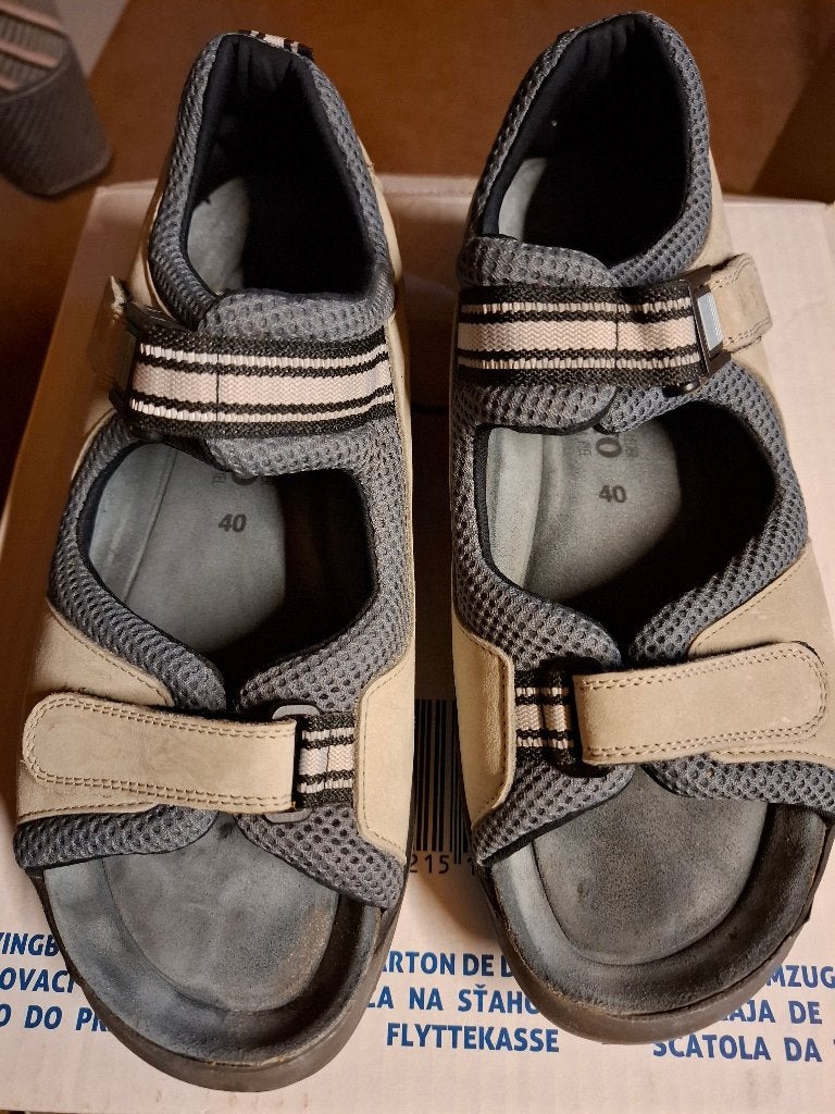 schoenen, Vêtements | Femmes, Gris, Comme neuf, Enlèvement, ANDERE