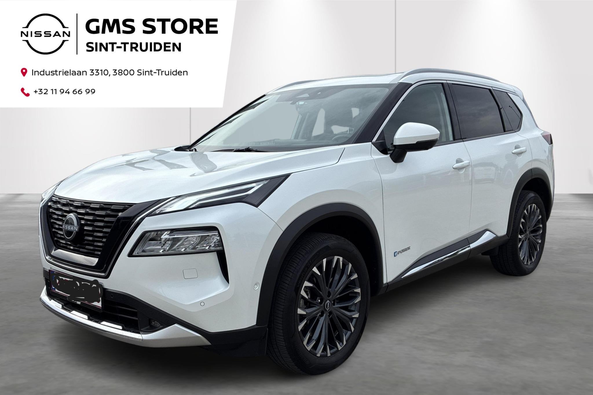 Nissan X-TRAIL e-POWER 2WD Tekna+ nieuwstaat, full option, 9, Stof, Gebruikt, Zwart, 2 kWh