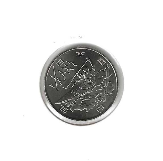 Japan, 100 Yen 2019, Summer Olympics-Canoeing., Postzegels en Munten, Munten | Azië, Ophalen of Verzenden, Oost-Azië, Losse munt