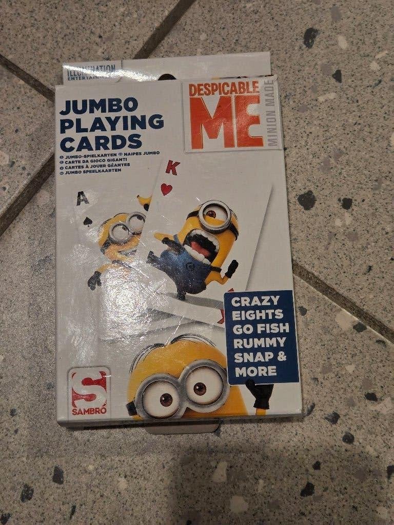 Jumbo speelkaarten van de Minions, Ophalen, Zo goed als nieuw, Speelkaart(en)